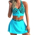 thumbnail image 1 of Maillots de Bain Deux Pièces pour Femmes Maillots de Bain à Imprimé Floral avec Jupe, 1 of 6