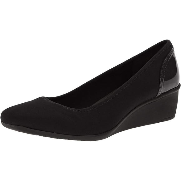 Anne Klein Sport Escarpin à Semelle Compensée en Tissu pour Femme Wisher
