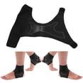 thumbnail image 1 of Ankle Support Brace Breathable Stabilizer Strap for Sports Fitness Riding(S 1 Pair), 1 of 10