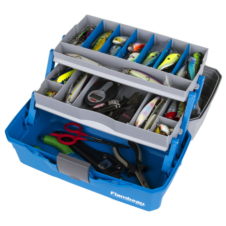 2 Tray Tilt Out Tackle Box