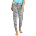 thumbnail image 3 of JENNI Intimates Gray Cuffed Jogger Animal Print Sleep Pants XS, 3 of 3