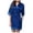 Dark Blue, variant on Valentine for Women Nightwear Sleepwear Lace Women's Pajamas Lady Satin Suit Pajama Set Womens Push up Corset