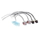 thumbnail image 2 of Conector de señal de giro para automóvil, BOROCO Kit de arnés de cableado de señal de giro para faros delanteros 224396007 Reemplazo para 2X 2005‑2014, 2 of 14