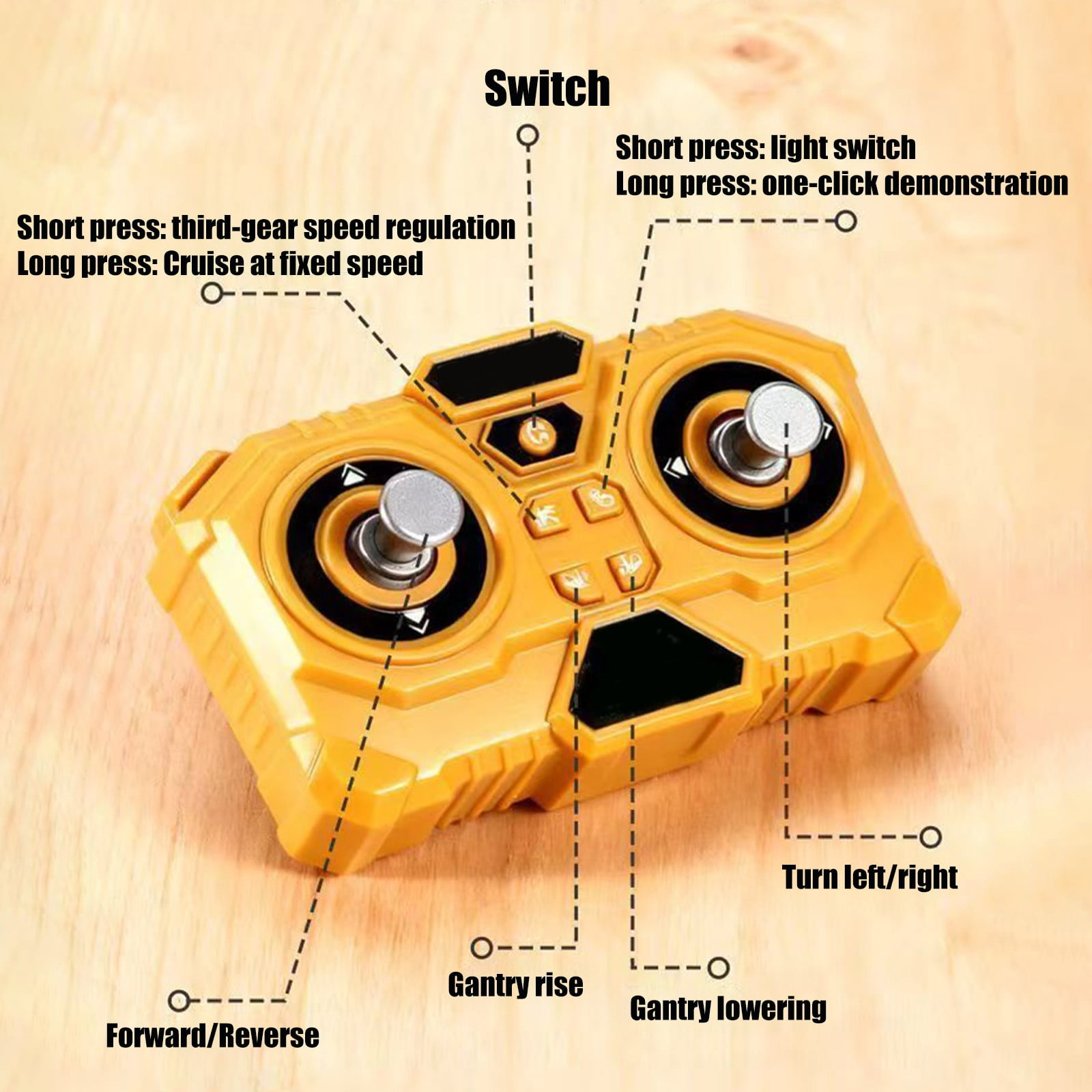 Kraoden Forklift Trucks Toy Alloy Fork Truck Models Warehouse Construction Truck Vehicle Model Engineering Car Toy Collection Forklift Decoration Toy Gift for Boys Girls Forklift Yellow
