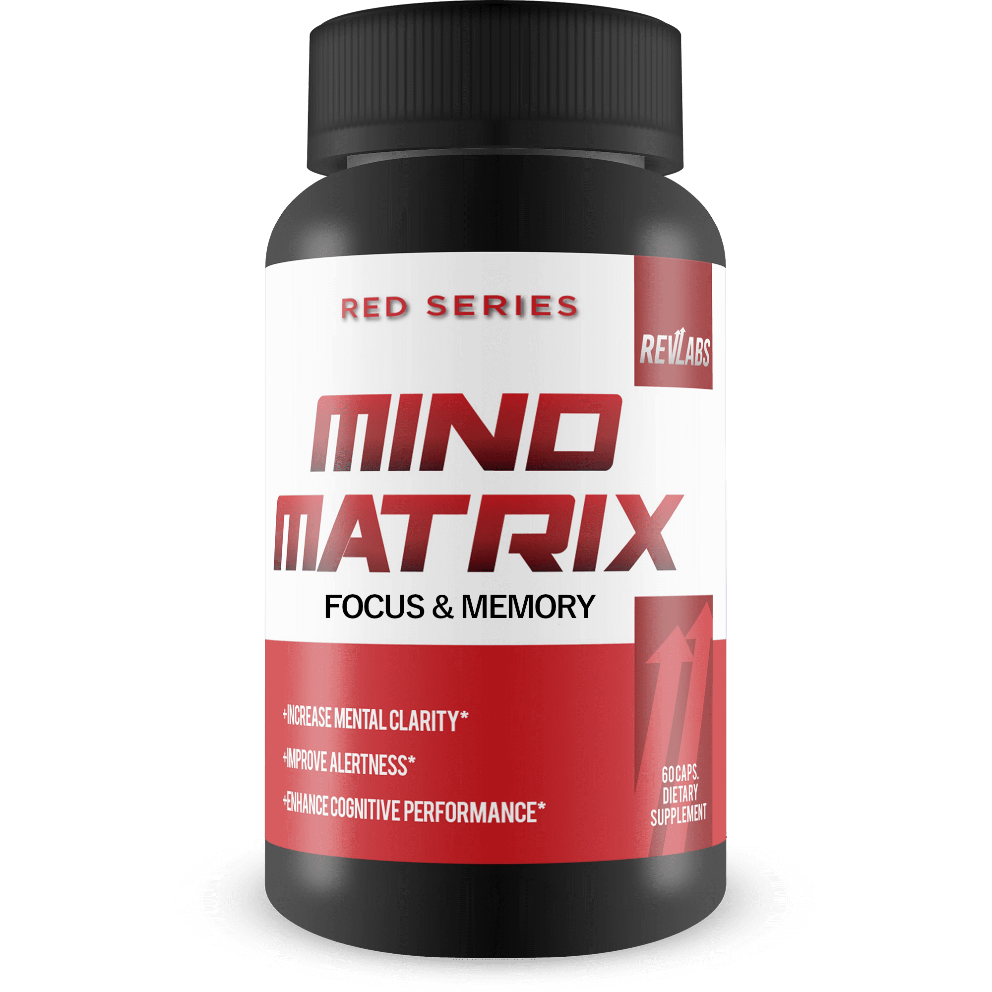 Mind Matrix by RevLabs - Nootropic Brain Supplement to Improve Memory, Focus & Clarity - 60 Capsules