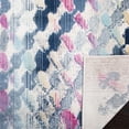 thumbnail image 4 of SAFAVIEH Radiance Anselmo Striped Area Rug, Cream/Magenta, 9' x 12', 4 of 7