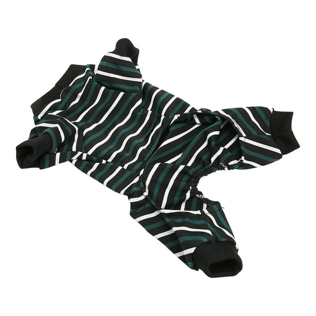 Combinaison pour Animaux, Design Mignon et Chaud, Protection de la Peau, Pyjama Rayé pour Chien, pour Voyage, pour Animaux, pour Vacances, pour Chiens S,m,L,TG
