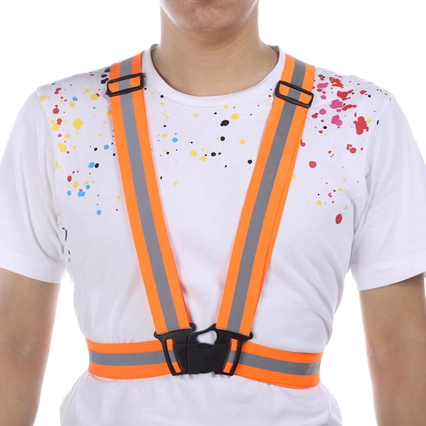 Rayas de equipo de chaleco de alta visibilidad de seguridad reflectante ajustable Tmvgtek 1fm4sq4nh8tm2gt1D03