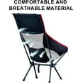 thumbnail image 6 of Camping Chairs Portable, Foldable Chair Lightweight, Backpacking Chair for Adults, Folding Chairs for Outside Camp (Large), 6 of 13
