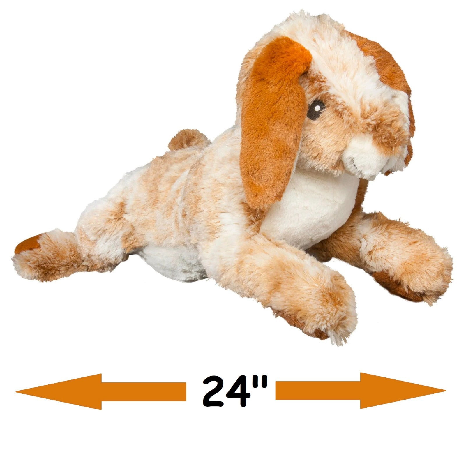Jumbo Dog Toys Soft Stuffed Plush Cuddle and Play Animal Themes for All Breeds (Both Thumpers Bunnies)