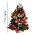 thumbnail image 3 of Árbol de Navidad de 45 cm, mini árbol de Navidad de escritorio, adornos para el hogar, 3 of 6