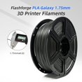 thumbnail image 2 of Filamento para impresora 3D FLASHFORGE PLA de 1,75 mm Galaxy Matte Black, 2 of 6