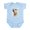 Sky Blue, variant on CafePress - Vintage Halloween Witch Infant Bodysuit - Baby Light Bodysuit, Size Newborn - 24 Months