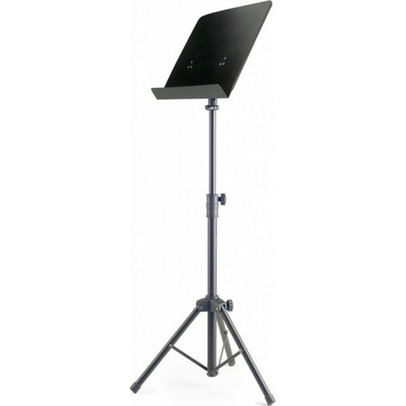 Basic orchestral music stand w/ metal music rest