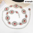 thumbnail image 3 of Western Chain Belt for Women Concho Silver Link Chain Belts for Jeans Dresses, 3 of 5