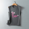 thumbnail image 2 of Tops con estampado de Pascua sin mangas con cuello redondo a la moda para mujer Fridja qr3381, 2 of 3