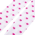 thumbnail image 5 of Cenuakty Kids Girls Pantyhose, Sweet Elastic Waist Heart Pattern Stockings Slim Fit Socks Tights, 5 of 8