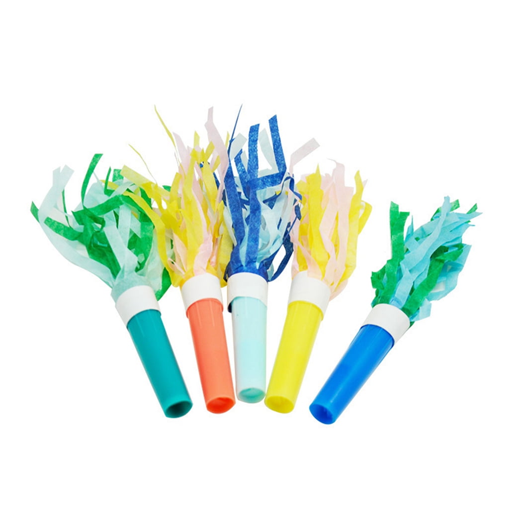Sifflet Prout Rouge Et Bleu - Jouet Drôle Pour Fêtes, Farces, Cadeau Amusant, Matériau Non Toxique - 6