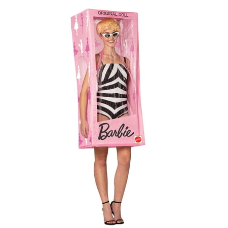 Barbie Doll Vintage Swimsuit in Box Halloween Costume, Women's, Size