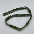 thumbnail image 5 of Glory Nephrite Jade Rectangle Bead Strand | 15x10x4mm | 27 Beads |, 5 of 10