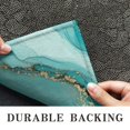 thumbnail image 6 of Cyan Marble Gold Spot Pattern Door Rugs,Washable Non Slip Door Mats Indoor,Decorative Door Mats,Entry Mat Indoor for Entrance,Bedroom,Kitchen,Bathroom,16"x24", 6 of 6