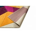 thumbnail image 4 of Well Woven Strata Squares Blue Purple Fuchsia Yellow Orange Modern Geometric Hand Carved 2' x 3' Area Rug Easy to Clean Stain & Fade Resistant Thick Soft Plush, 4 of 6