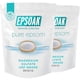 thumbnail image 1 of Sales de Epsom Epsoak – 4,5 kg (dos bolsas resellables de 2,2 kg), sulfato de magnesio USP, sin perfume, fabricadas en EE. UU., perfectas para baño, spa y remojo, 1 of 8