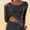 Black, variant on NominalSnug Thermal Tops for Women Long Sleeve Undershirts Crewneck Soft Base Layer Tops for Women Cold Weather