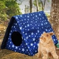 thumbnail image 3 of DOLITY Stray Cats Shelter, Waterproof Outdoor Cat Dog House Warm Pet Cave for Dog Feral Kitten House, 3 of 6