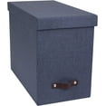 thumbnail image 6 of Bigso John Desktop File Box | File Storage Box for Paperwork | Blue, 6 of 10