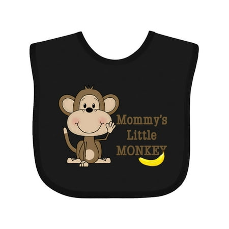 

Inktastic Mommy s Little Monkey Gift Baby Boy or Baby Girl Bib