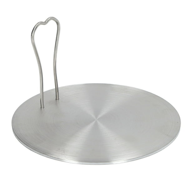 Placa Difusora De Calor,Placa Difusora De Cocina De Inducción De Acero Inoxidable, Difusor De Calor Para Estufa,Adaptador De Inducción Para Cocinar,Placa Para Cocinar A Fuego