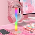 thumbnail image 4 of RGB Gaming Headset Stand, Professional Headphone Holder Touch Button Cool  For Desk, 4 of 8