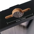 thumbnail image 5 of Black Shadow Box Frame Wood Collection Case With Slot on top 8 x 8, 5 of 6