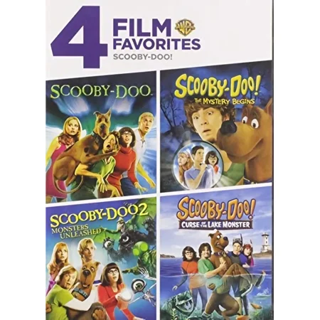 4 Film Favorites Scooby-Doo NEW