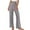 Coffee, variant on Enjoytime Wide Leg Pants Woman Solid Color Elastic Waist Knit Comfy Pajama Pants Casual Loose Lounge Trousers Coffee XXL