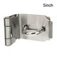thumbnail image 1 of Anti Theft Stainless Steel Door Lock Hasp Staple Padlock Clasp Shed Latch Tool 5Inch, 1 of 9