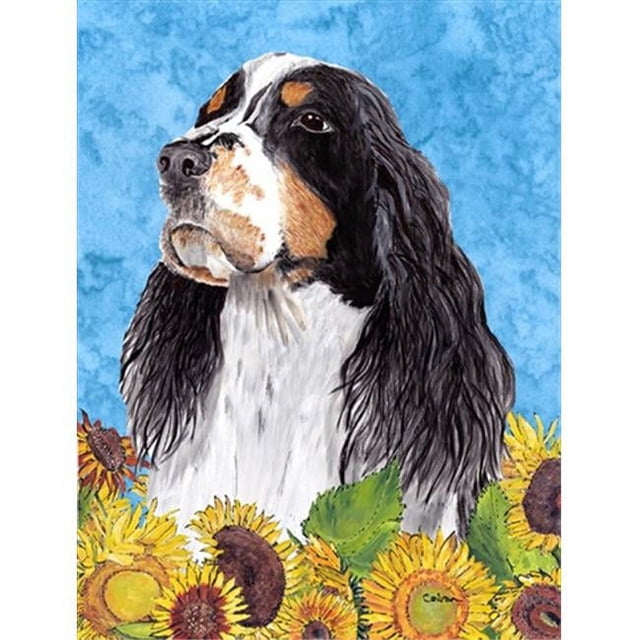 Carolines Treasures SC9058GF Springer Spaniel Flag Garden Size