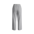 thumbnail image 6 of Bysome Pants For Girls Solid Color Elastic Waist With Drawstring and Pockets Loose Fit Trousers Fashion Girls Pants Size 5-6 Years Dark Gray, 6 of 7