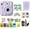 Dreamy Purple, variant on FUJIFILM instax Mini 13 Clay White Instant Film Camera Bundle