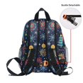 thumbnail image 5 of FORMRS Kids School Backpack with Front Zippered Pocket 12" Student Travel Daypack, Dark Blue Christmas, 5 of 6