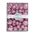 thumbnail image 2 of Dserhfy 42Pcs 3/4/5cm Christmas Balls Set Glitter Surface Various Pattern Christmas Balls Shatterproof Home Reusable Ornaments, 2 of 8