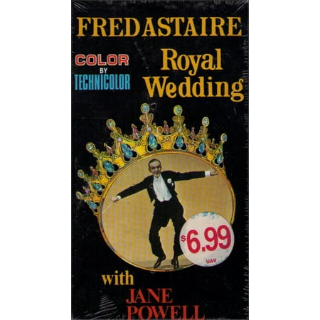 - Royal Wedding (1951) Vintage VHS Tape - (Fred Astaire)
