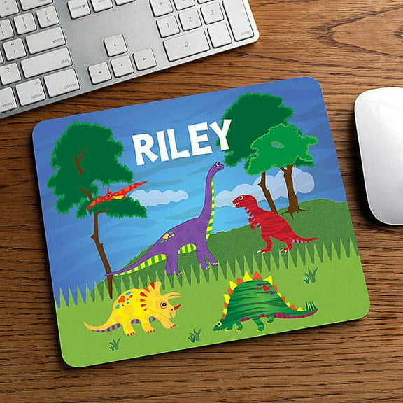 Personalized Dino Mouse Pad