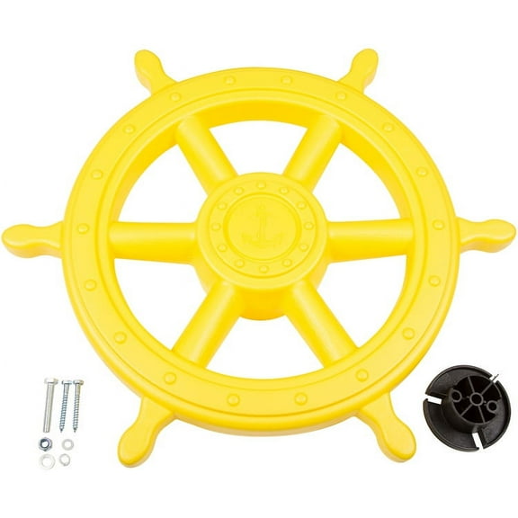 Swing Set Stuff Inc. Ships Wheel (Yellow)