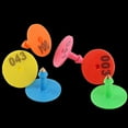 thumbnail image 3 of Ruiboury 100pcs Sheep Rabbit Ear Tag Identification Card Ear Sign Cattle Ears Markers Yellow, 3 of 6