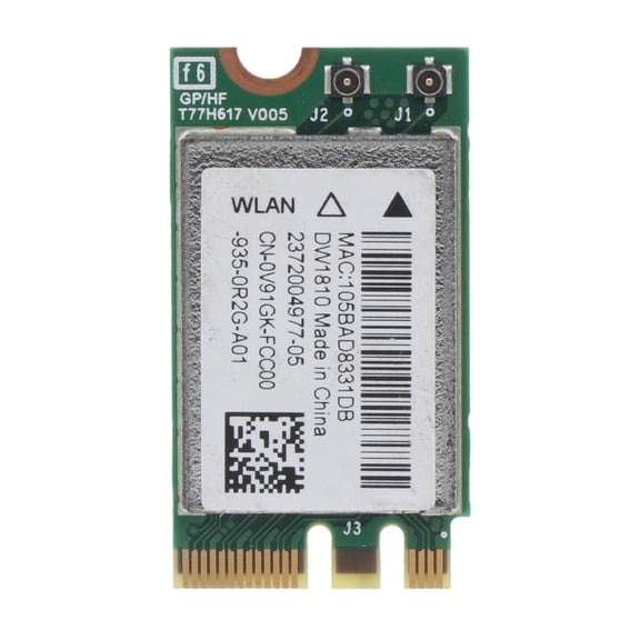 QCNFA435 802.11ac 433Mbps for M.2 WiFi Adapter WLAN Card for W/ 4.1 for DellDW1810