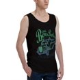 thumbnail image 2 of Vintage Car Print 100% Cotton Tank Top | Soft & Breathable All-Season Staple | Versatile for Casual & Outdoor Wear, 2 of 8