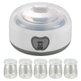 thumbnail image 2 of Elodie Automatic Yogurt Maker 1.2L Household Constant Temperature Control DIY Electric Yogurt Machine Automatic Fermentation Machine with 5 cups, 2 of 8