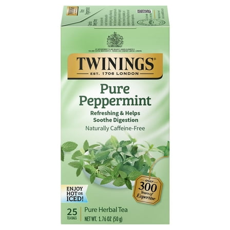 Pure Peppermint Tea, 25 Count